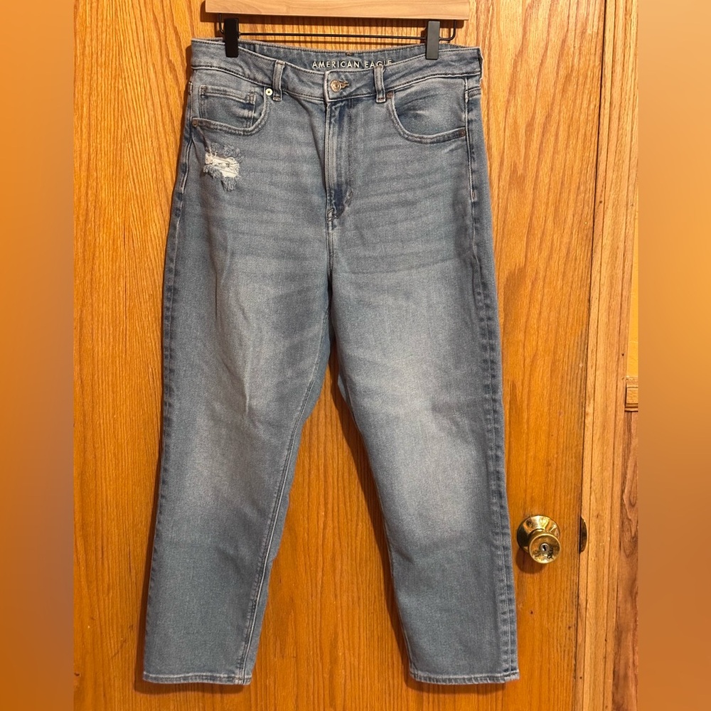 American Eagle Outfitters Medium Wash Straight Leg Jeans